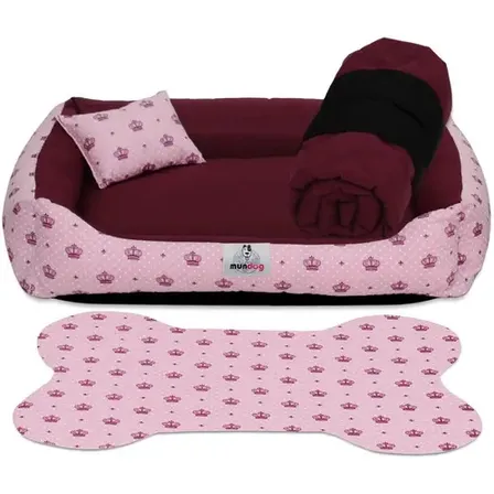 Kit Cama Casinha Lavável (Média)