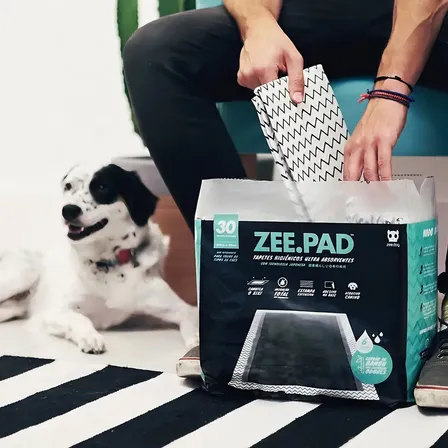 Tapete Higiênico Zee.Dog 80x60 Bambu (30 un.)